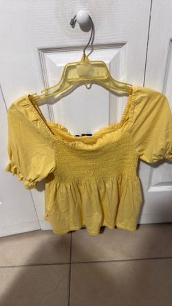 Yellow Ralph Lauren shirt