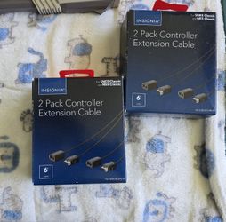2 Pack Controller Extension Cable Nes (MINI)
