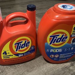 Tide Pods And Tide Liquid