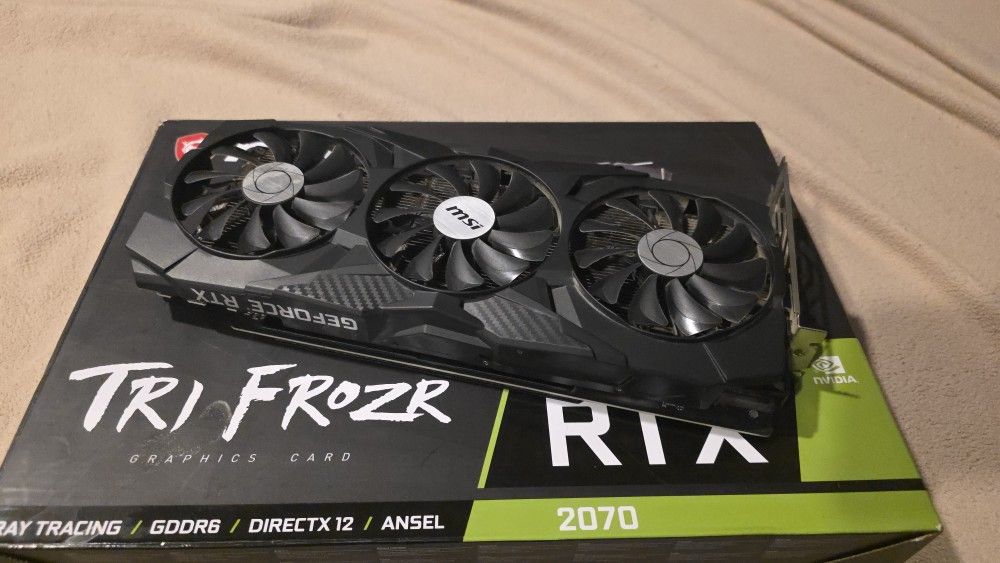 MSI GeForce RTX 2070 Tri Frozr 8GB (with box) Tested