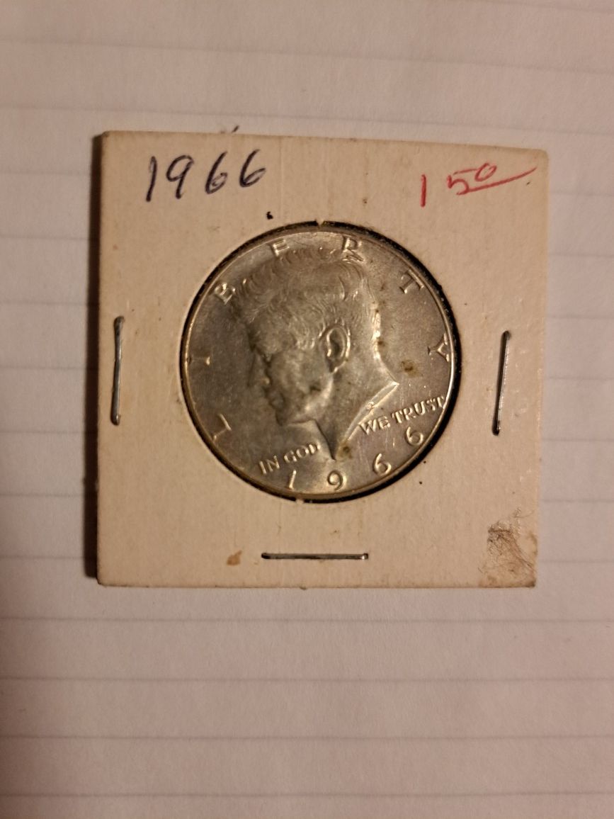 1966 Kennedy Half Dollar