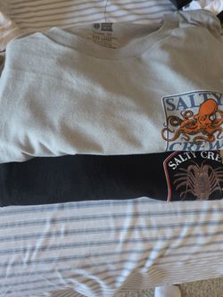 2 Salty Crew tshirts