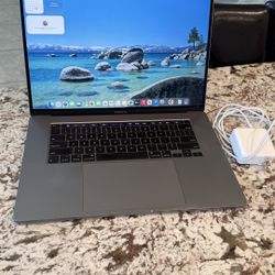 16 inch MacBook Pro / 2TB Storage/ 32GB Ram/ with Touch Bar and Touch ID