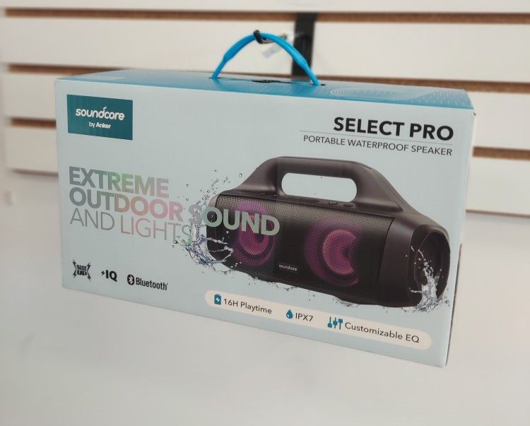 Soundcare by Anker Select Pro Portable Waterproof Bluetooth Speaker