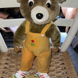 Vintage Sammy Skates Teddy Bear