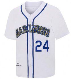 Griffey Vintage style 1989 Embroidered breathable comfy jerseys