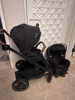 Nuna Mixx Next Stroller and Carseat and Base