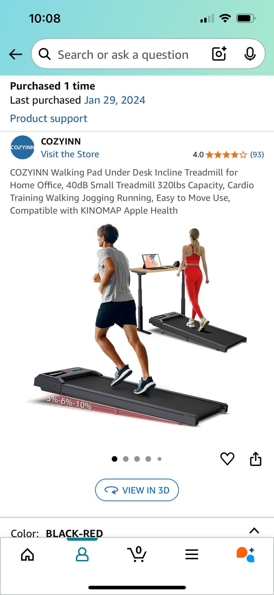 Brand New Out Of box Walking Pad Treadmill