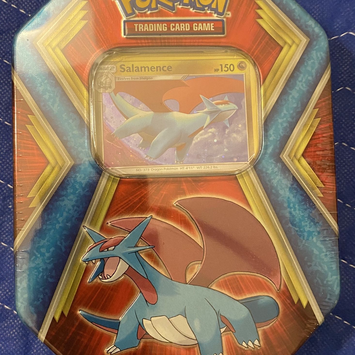 pokemon cards salamence SV9] ex 119/100SR Colorless Artist Pokmon Salamence Tin for Sale