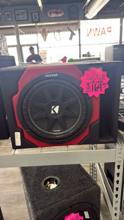 Kicker 10” in pro box