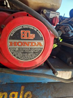 Honda 8HP Gas Air Compressor – Contractor Grade – As Is