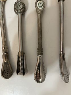 Argentinian Mate Drink Utensils