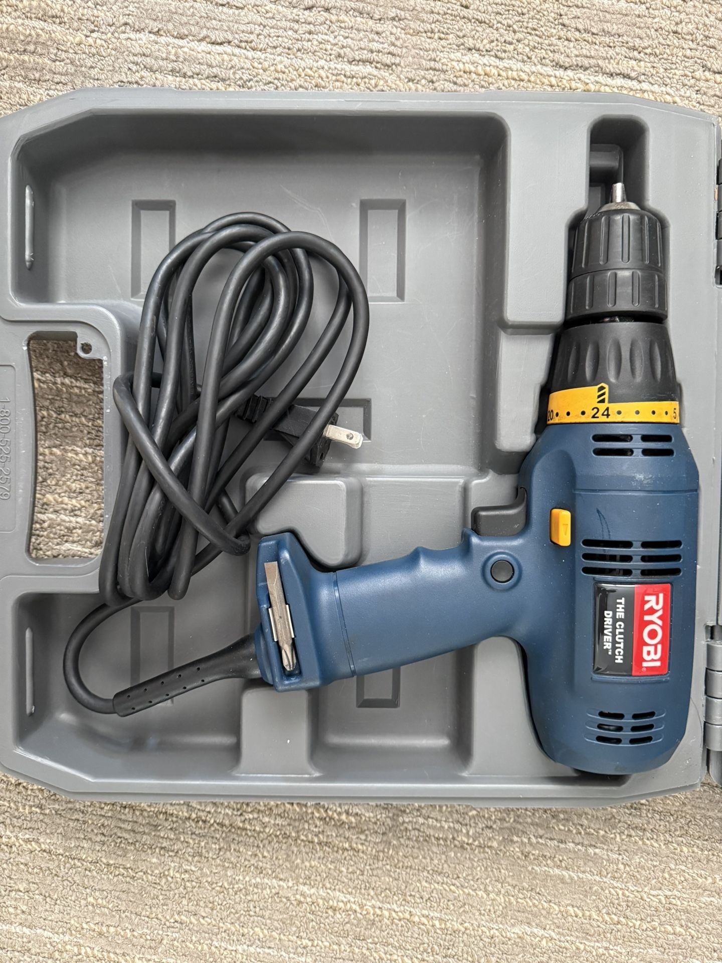 RYOBI Corded 3/8in Drill Driver