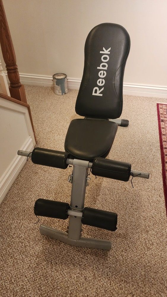 Adjustable Reebok Gym Bench