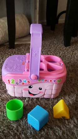 Activity basket 123's signing