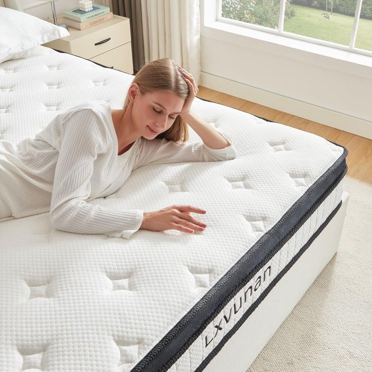 Twin Mattress, 8 inch Mixed Independent Packing Bag Spring...