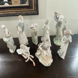 Vintage Lladró Porcelain Figurines (Retired)