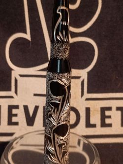 Custom engraved bullet antena