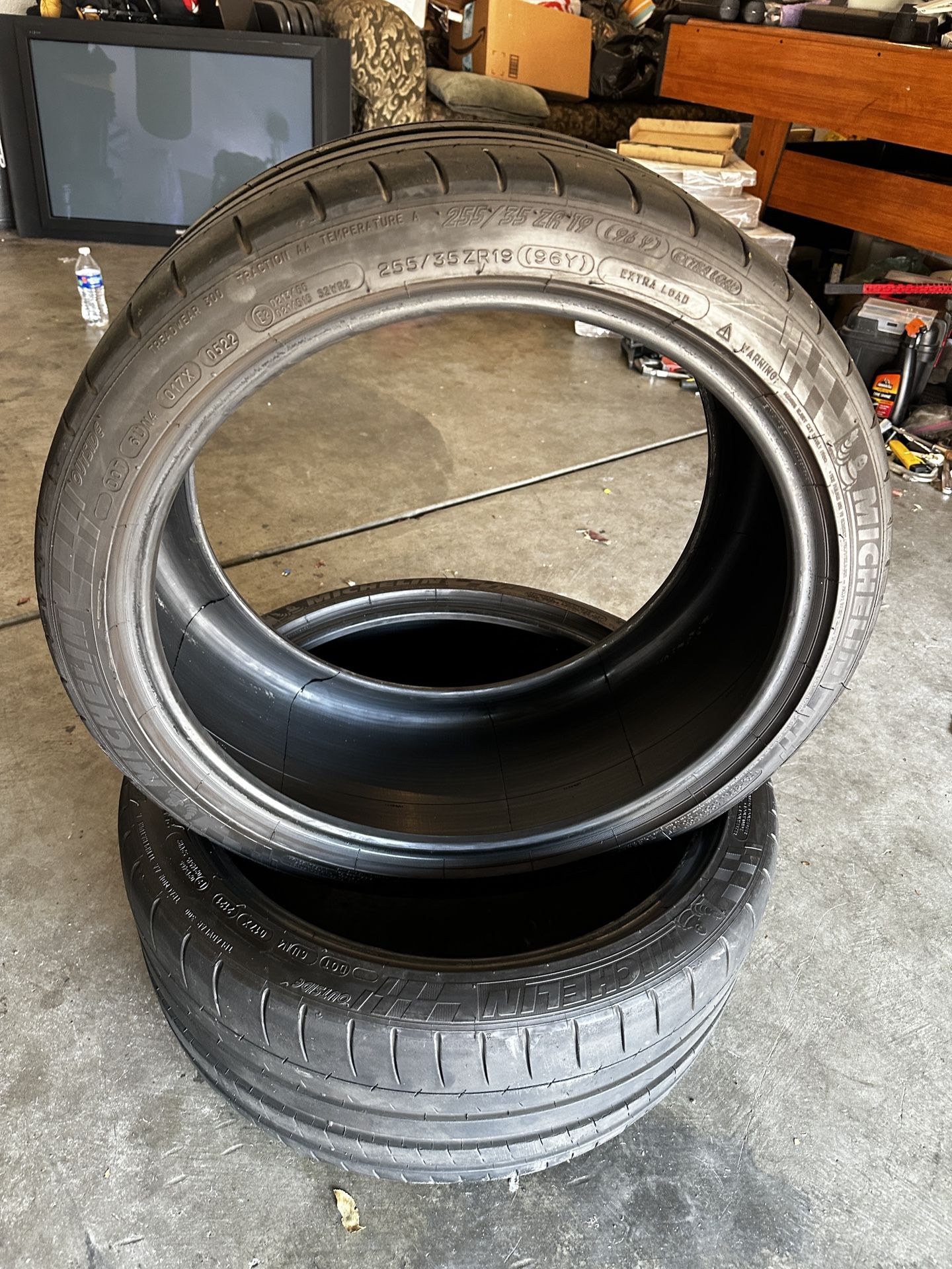 Michelin Pilot Super Sport Set — 4 Tires — Staggered — Great Deal!