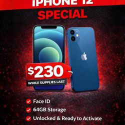 iPhone 12 Unlocked *febuary Special*