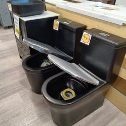 Black And White Toilets For Sale