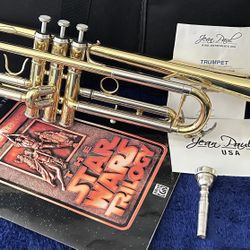 Jean Paul trumpet with carry case in excellent condition. $125