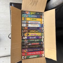 Classic VHS Video Tapes