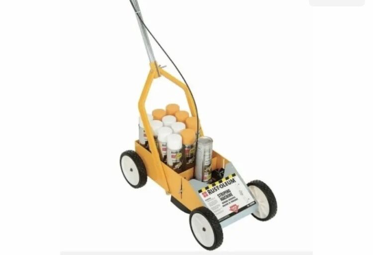 RustOleum Pro Line Striping Machine Paint Striper Parking Lot Lane