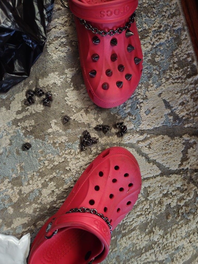 Croc Spike Charms