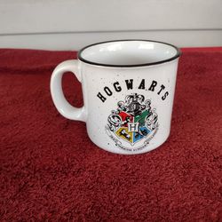 Harry Potter Hogwarts Crest Ceramic 20oz Coffee Mug Soup Cup Wizard World