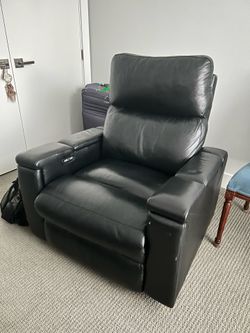 Leather Electric Recliner