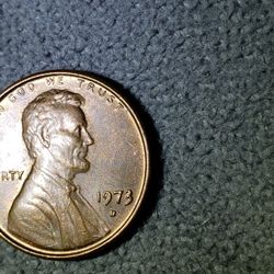 1973 D Penny.