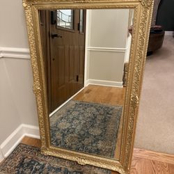 Ornate Vintage Gold Mirror