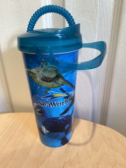 SeaWorld souvenir cup Busch Gardens 8”