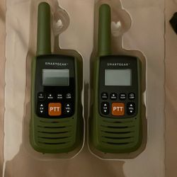 Brand smart gear 2 Pc Weather Walkie Talkies Perfect For Hiking, Camping, Emergencies Stay Connected Anywhere 