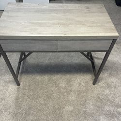 Sauder Manhattan Gate Work Table, Mystic Oak Finishy
