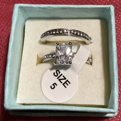 Beautiful NEW Fashion Wedding set Size 5