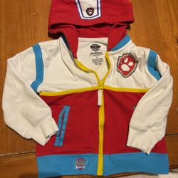 Toddler Boys Paw Patrol Ryder Character Big Face Hoodie- Ryder Cosplay Hoodie 4T - See My Items 😀