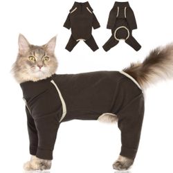 XL Cat recovery suit