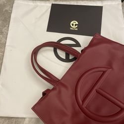 NWT AUTHENTIC Telfar Dark brown  Shoppe			
NWT AUTHENTIC Telfar Dark brown  Shoppe			
