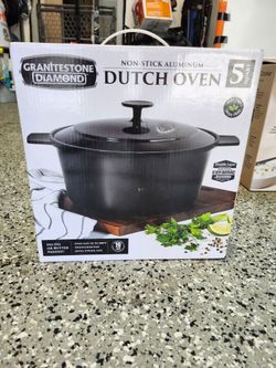 Granitestone Diamond 5 Qt Non-Stick Dutch Oven