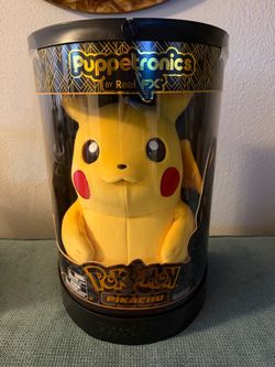 Pokémon Pikachu Puppetronic by RealFX 16” Interactive Plush 120+ sounds actions