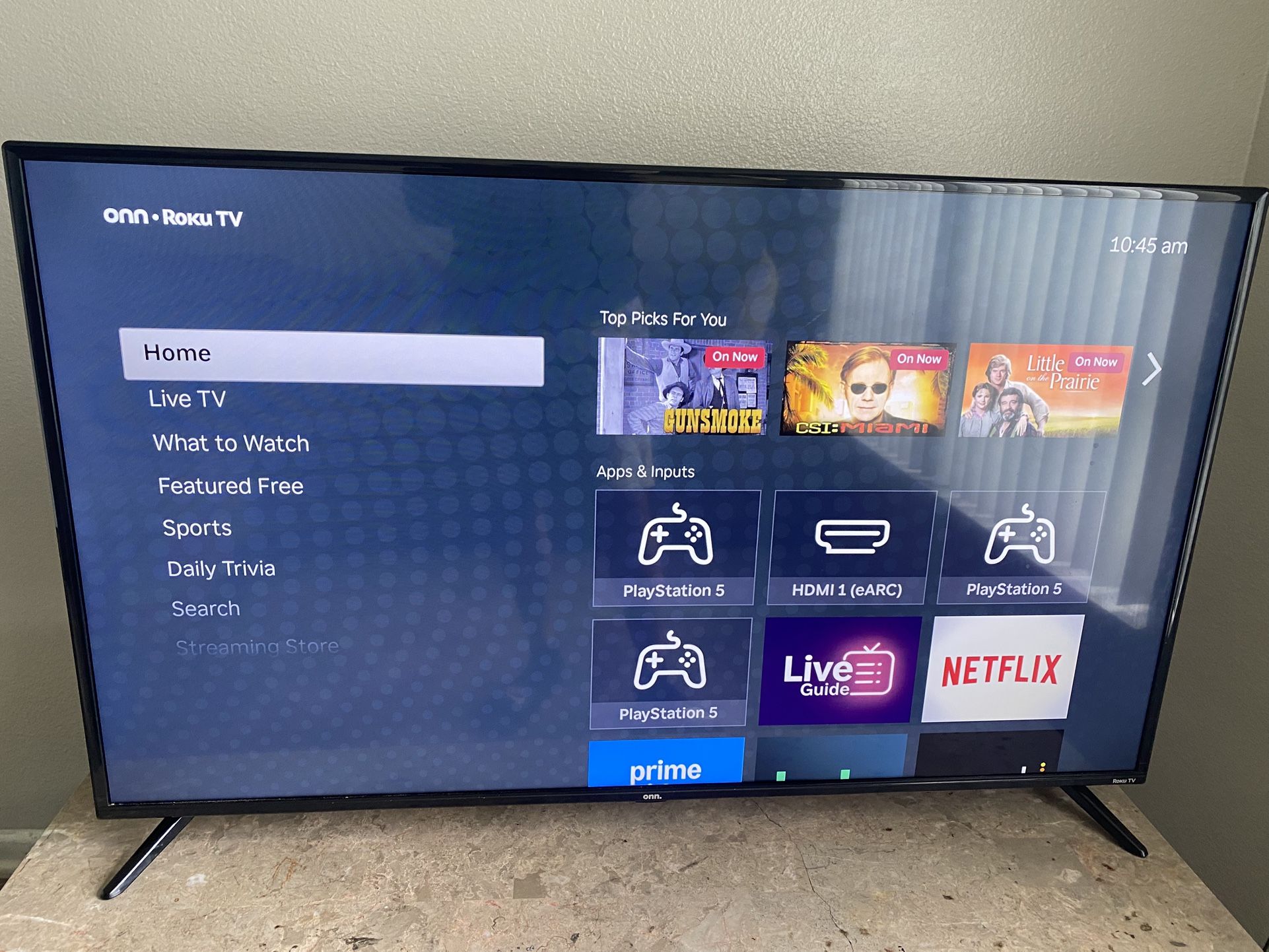 Onn Roku TV 50 Inch!!