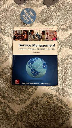 Service Management 9th Edition Bordoloi Fitzsimmons