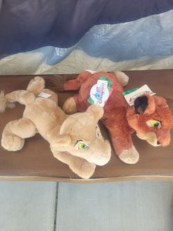 Lion Kings Pride stuffed toys