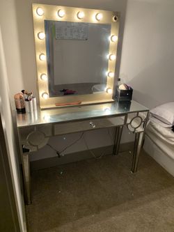 Vanity Desk & Mirror