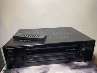 Kenwood KR-A5040 AM/FM 2-Channel Stereo Receiver w/ Remote, Black
