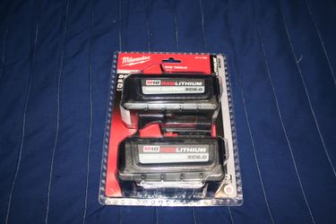 M18 18-Volt Lithium-Ion High Output 6.0Ah Battery Pack (2-Pack)