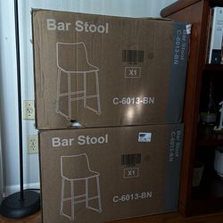 DUMOS 26 Inch Counter Height Bar Stools Set of 4