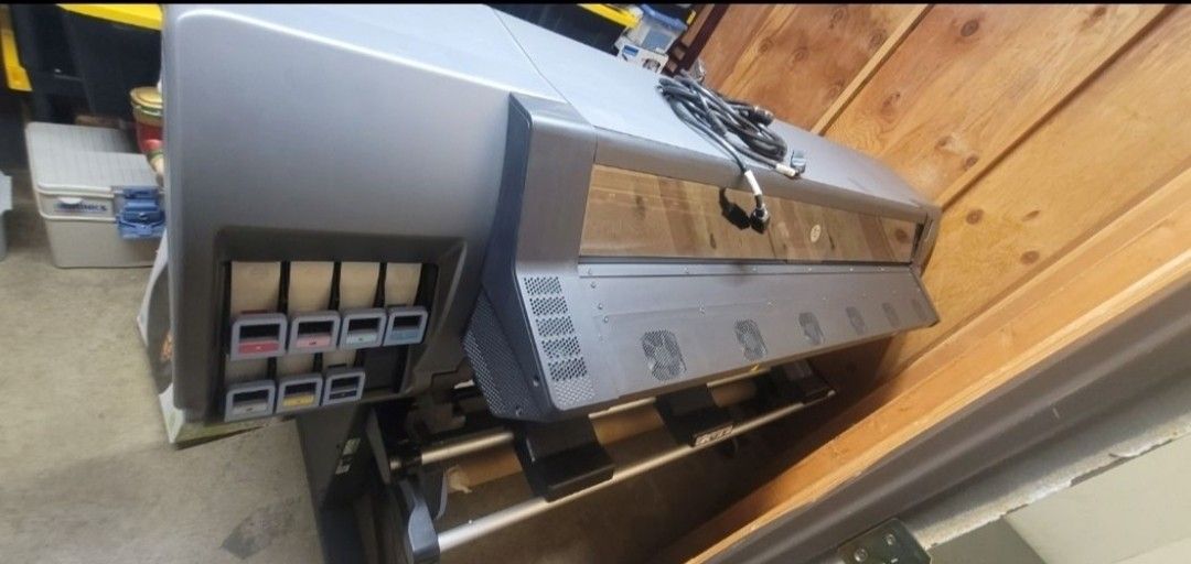 HP LATEX 310 54" PRINTER & SUMMA CUTTER